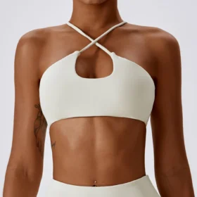 спортивный бюстгальтер с открытой спиной