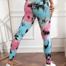 tie dye yoga pants