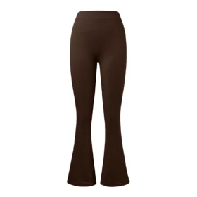 леггинсы с V-образной талией и клешем 1