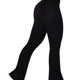 расклешенные спортивные леггинсы 1