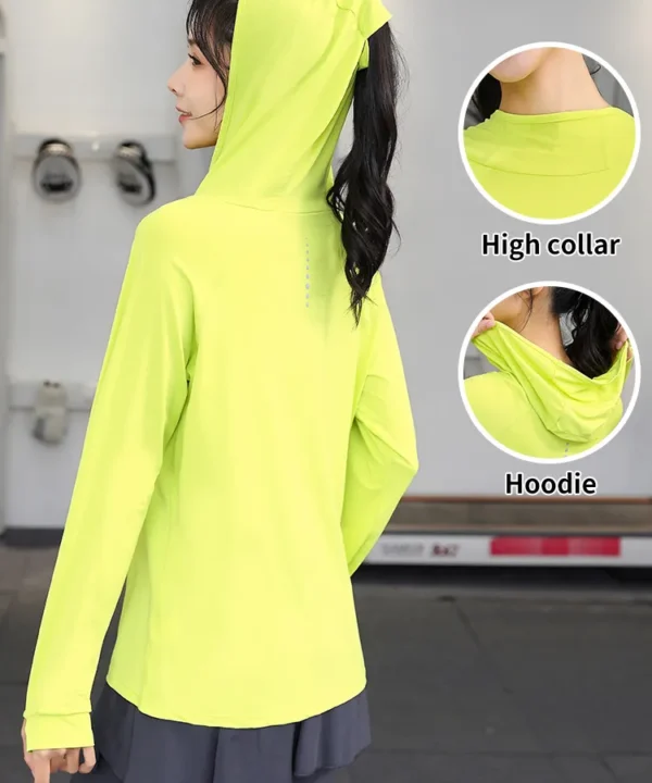 ladies long sleeve running top