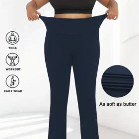 расклешенные леггинсы больших размеров 1