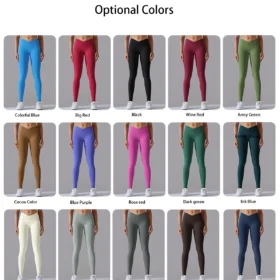 леггинсы с v-образным вырезом на талии 13