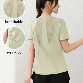 black short sleeve tops women 2