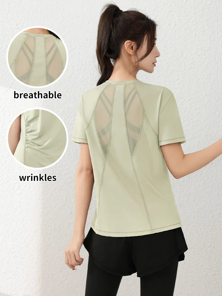 black short sleeve tops women 2