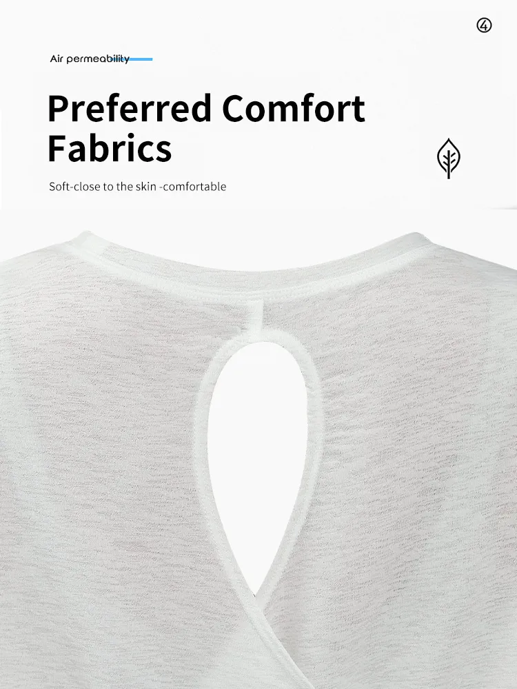 crew neck short sleeve t shirt fabric