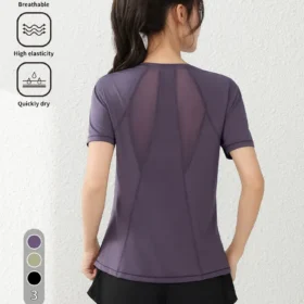 short sleeve black shirt womens