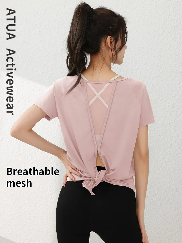 Женские футболки с круглым вырезом и коротким рукавом