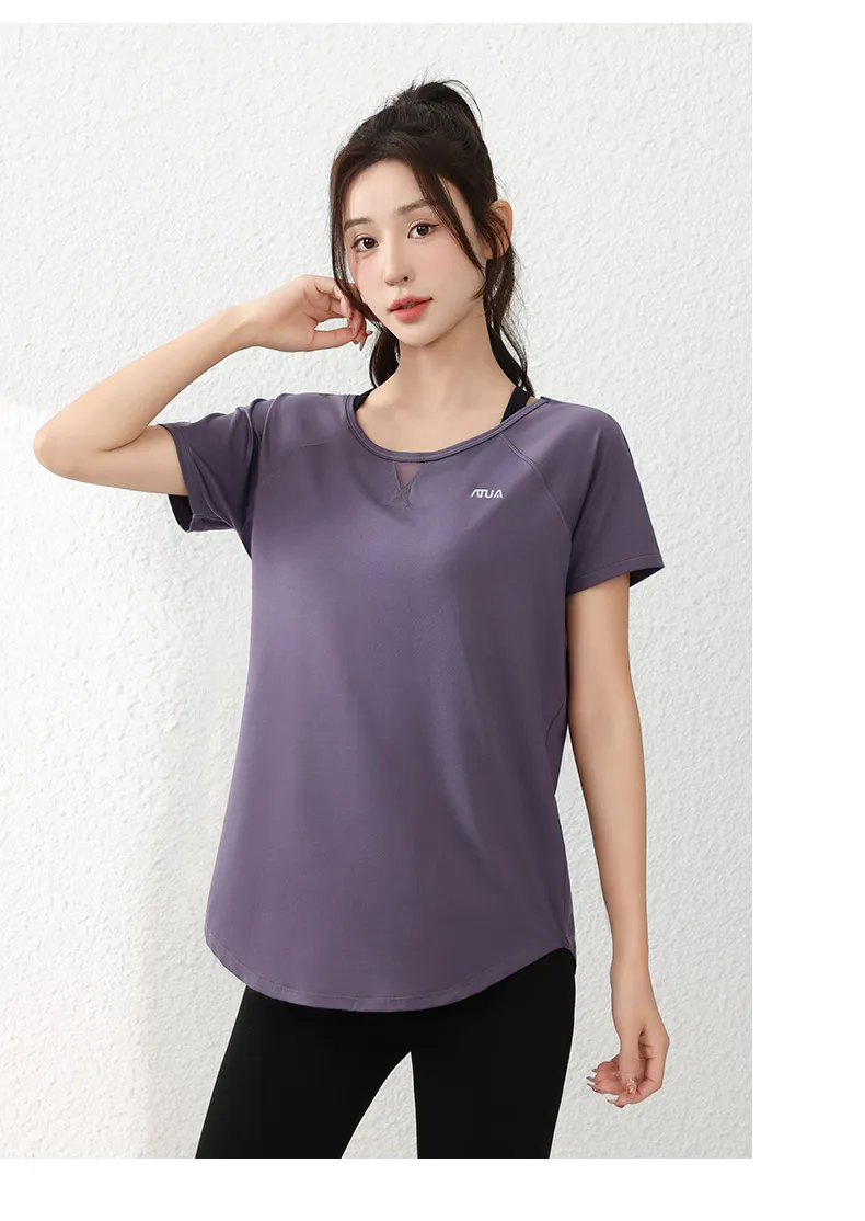 Женские футболки с круглым вырезом и коротким рукавом