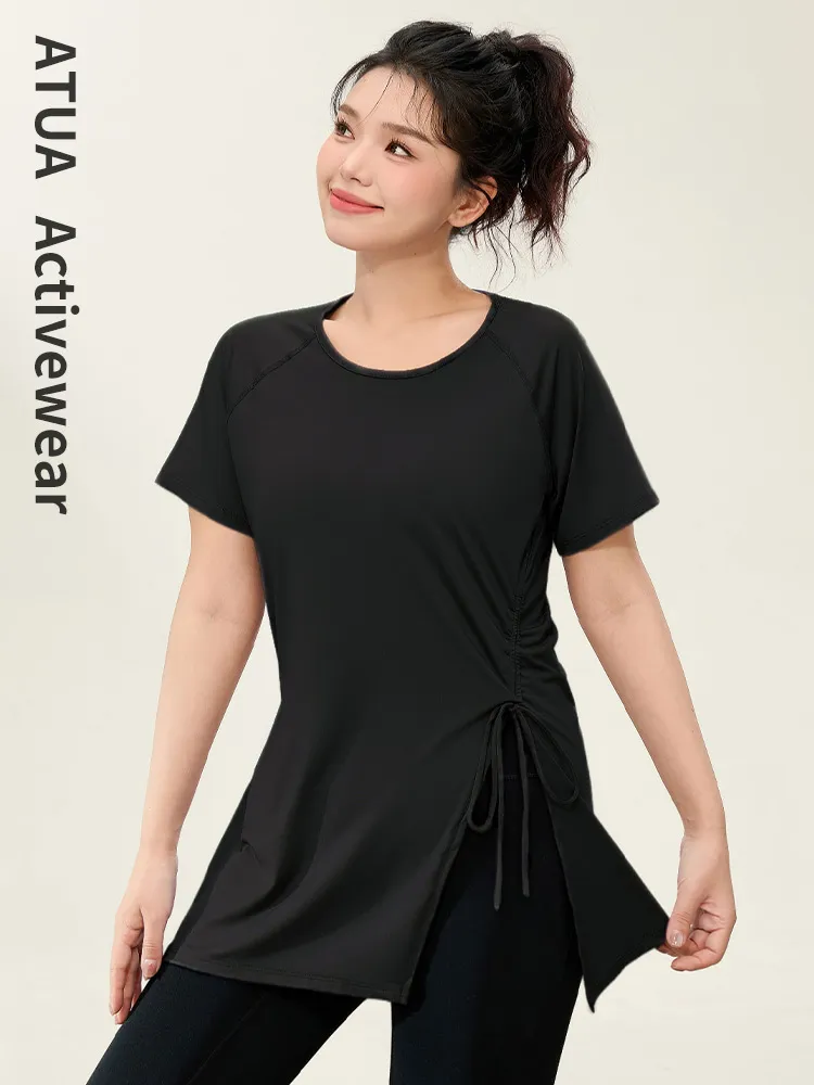 hem knotted short sleeve t shirt4