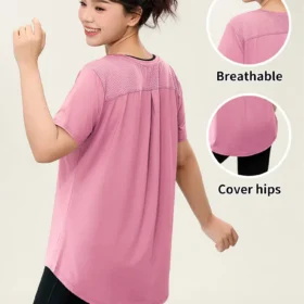 logo print short sleeve t shirt1