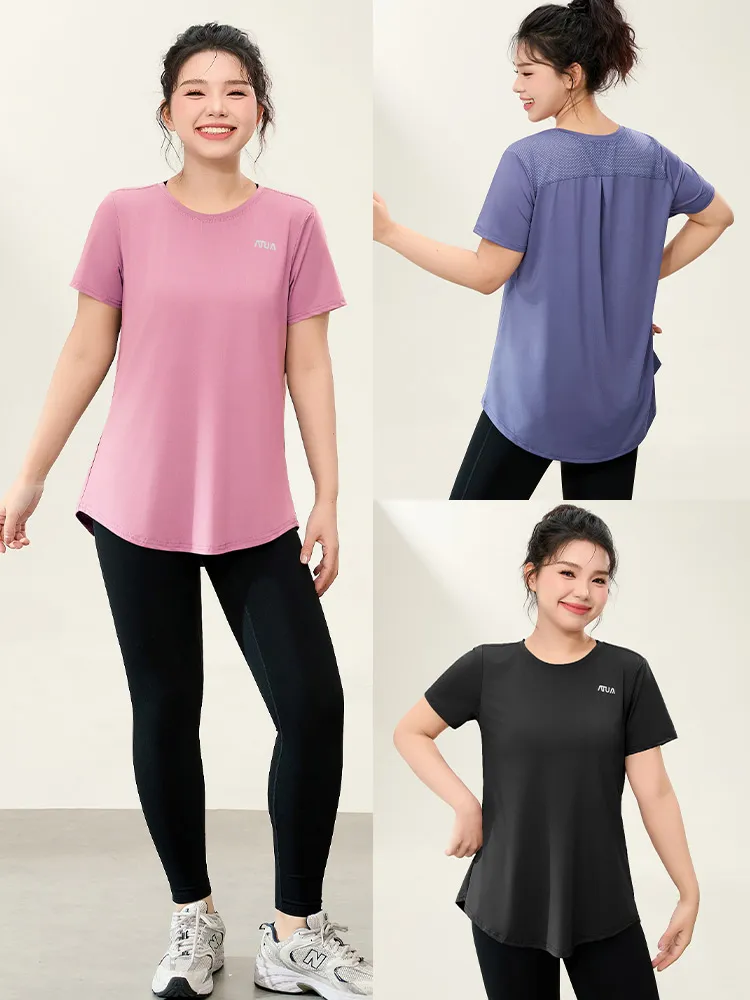 logo print short sleeve t shirt2