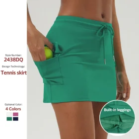 теннисная юбка с леггинсами 1