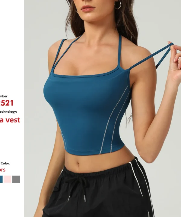 tennis tank with built in bra 1