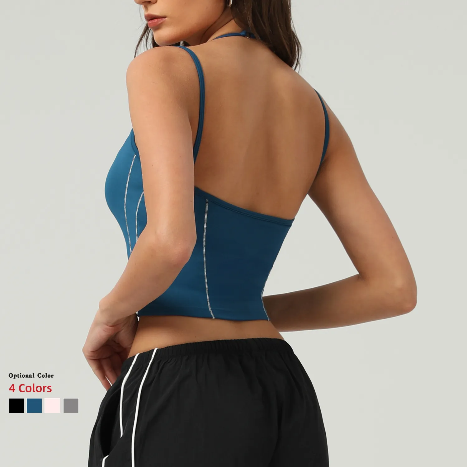 теннисный топ со встроенным бюстгальтером 2