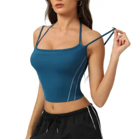 теннисный топ со встроенным бюстгальтером 5