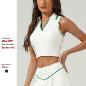 белая теннисная майка 1