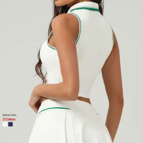 белая теннисная майка 2