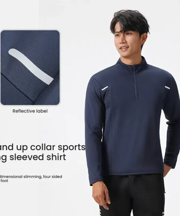 Windproof Sports Longsleeve Tops for Men