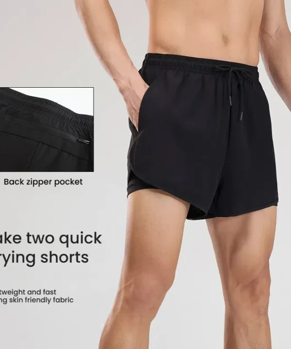 Quick-Drying Gym Shorts Men